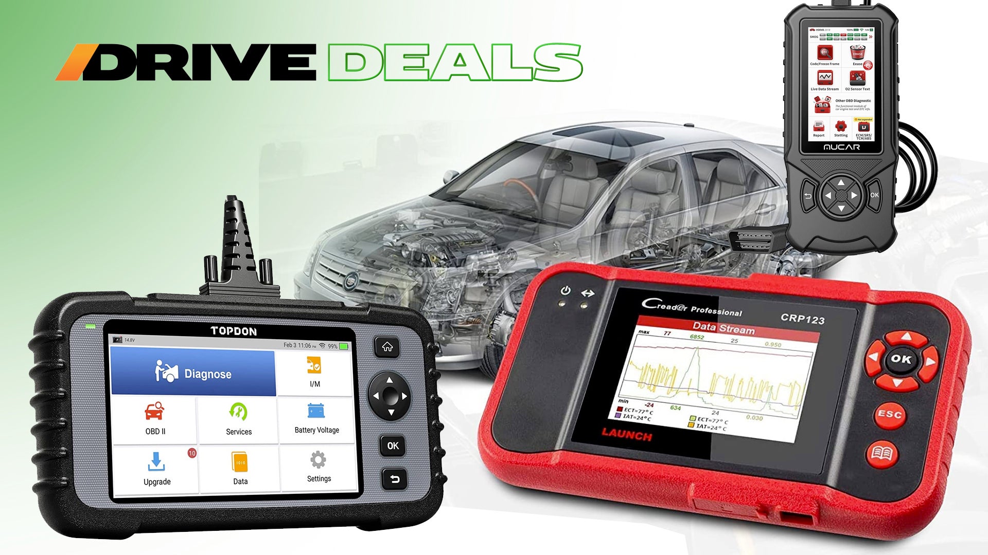 A Big Range of OBD Scanners Are Deeply Discounted on Amazon Right Now
