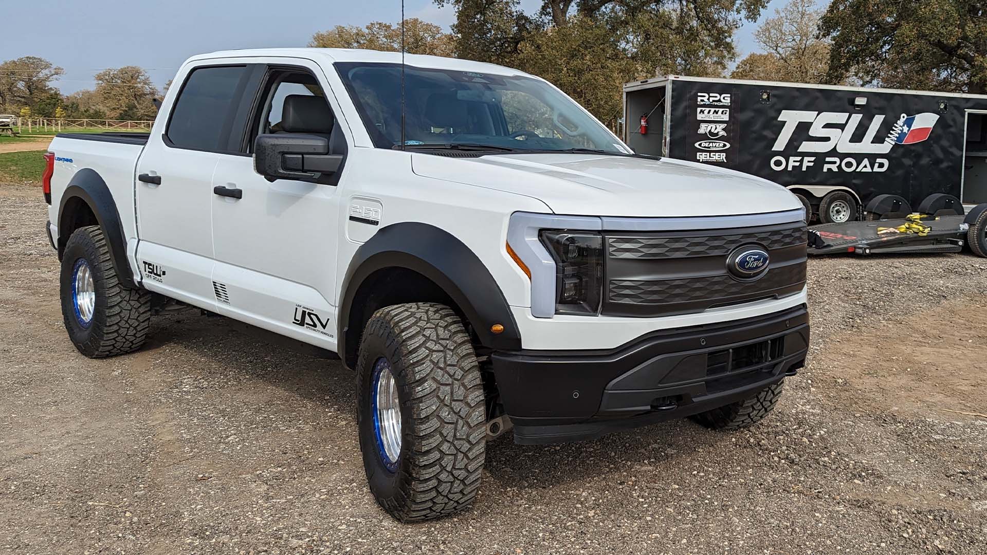 This Ford F-150 Lightning With Raptor Suspension Is a Big Deal for Electric Trucks