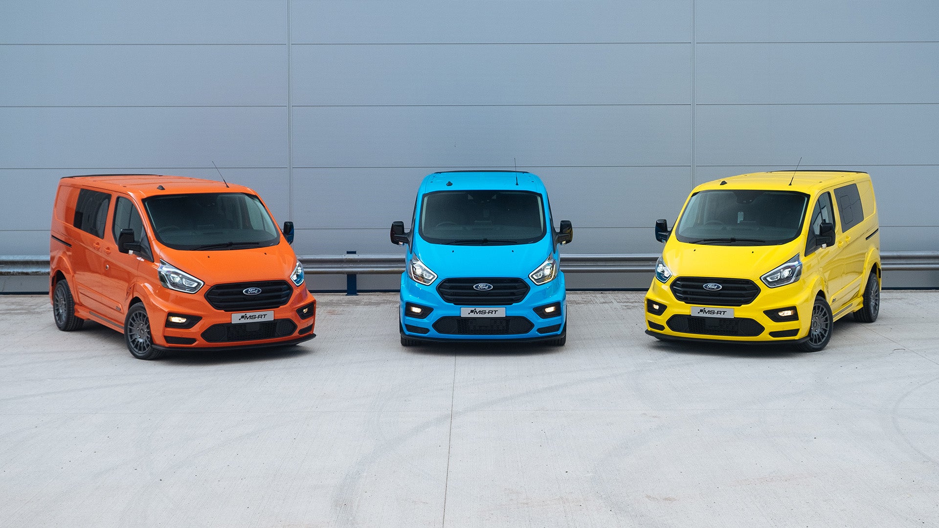 The Ford Transit Van Gets Hotter With New Rally-Inspired Body Kit, Custom Colors
