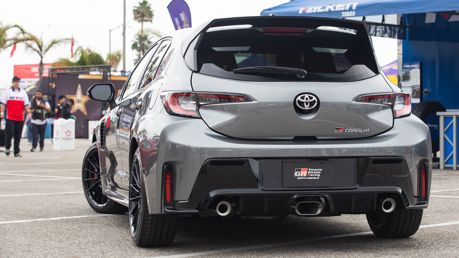 Here’s Why the 2023 Toyota GR Corolla Has Three Exhaust Pipes