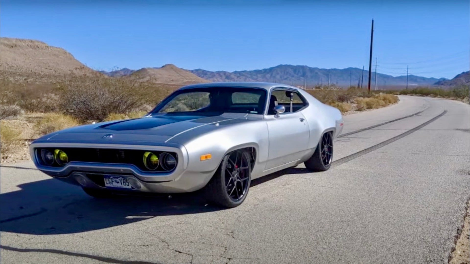 Tesla-Swapped Plymouth With Pushrod Suspension Is Restomodding Done Right