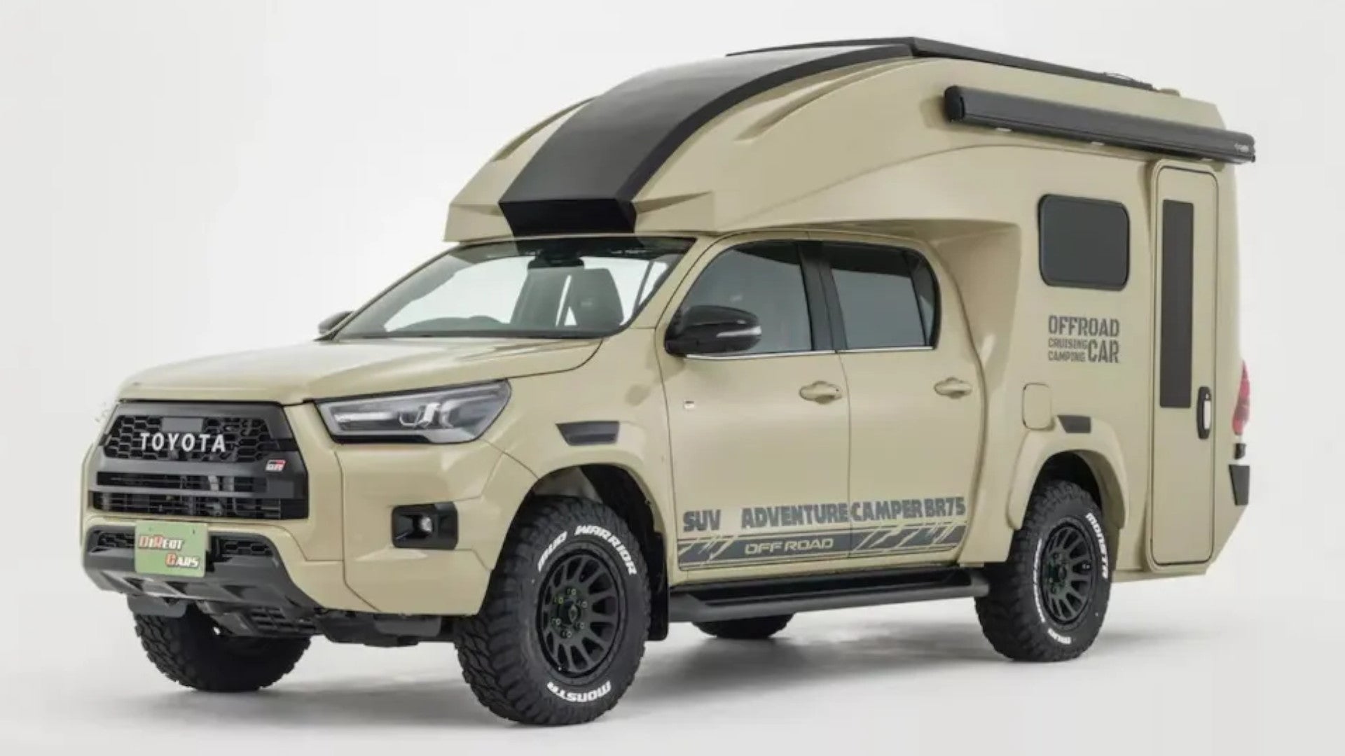 Toyota Hilux Motorhome With a Pass-Through Cab Is for Going Places