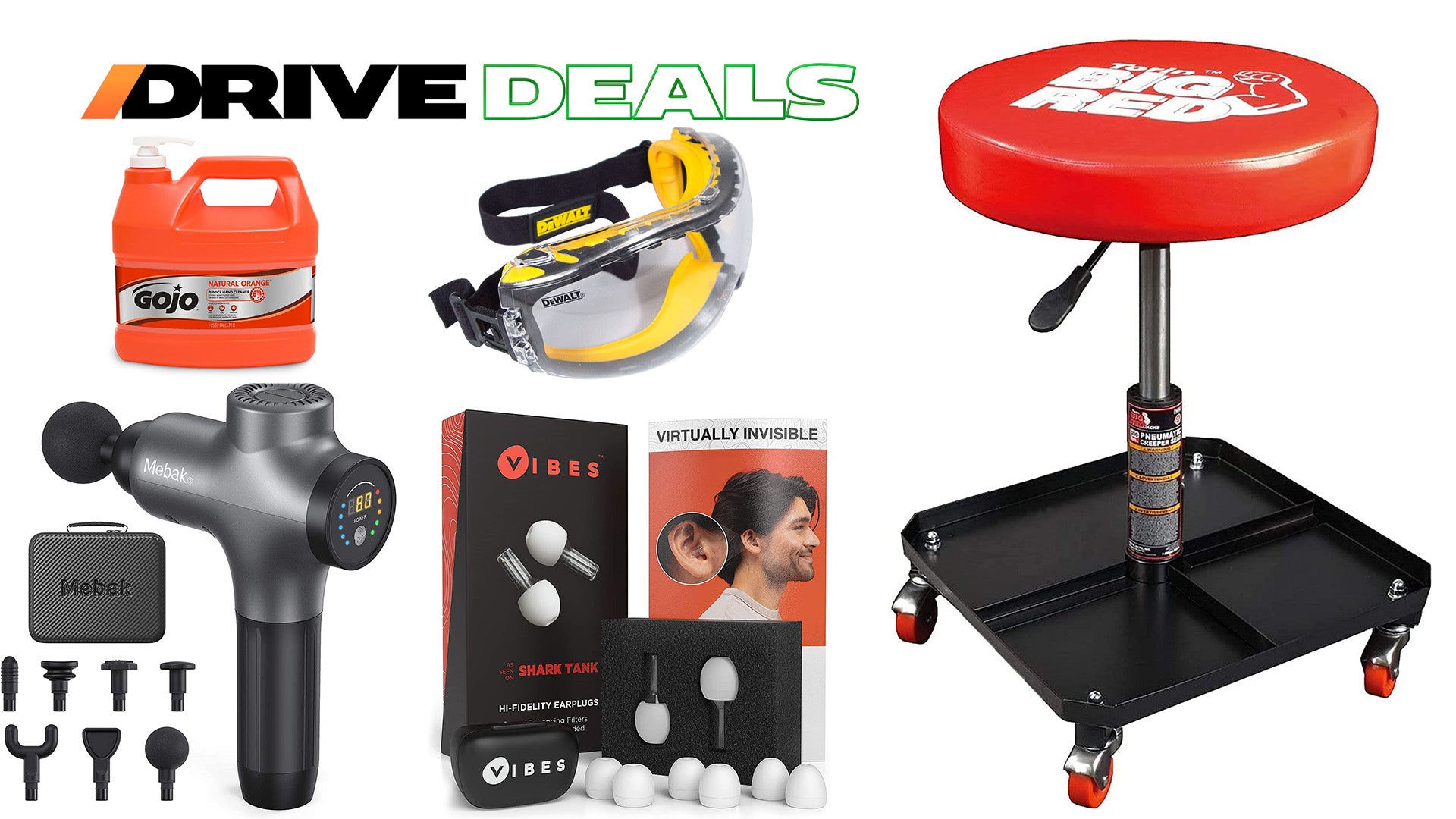 Garage Work Is Its Own Reward, but Take Care of Yourself With These Deals