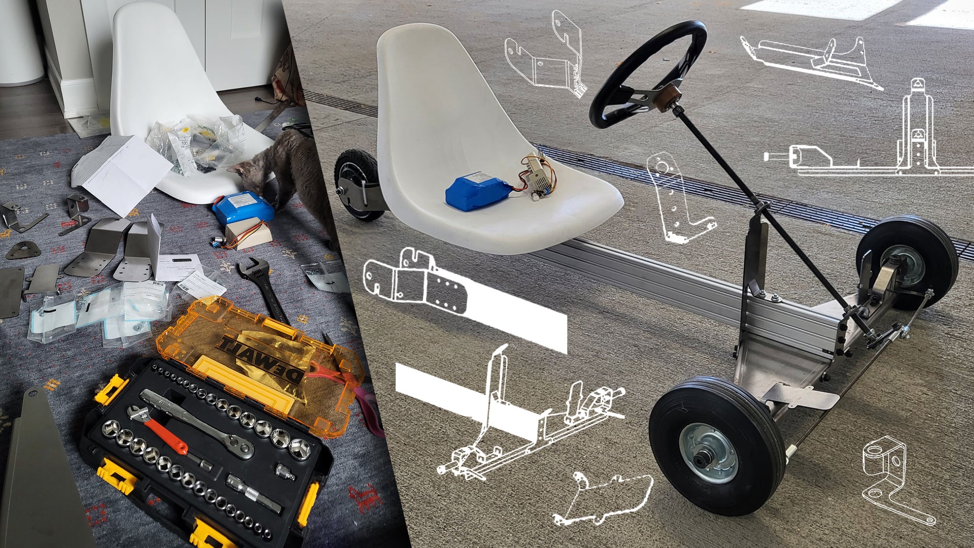 How I Designed and Built My Own Cheap Electric Go-Kart
