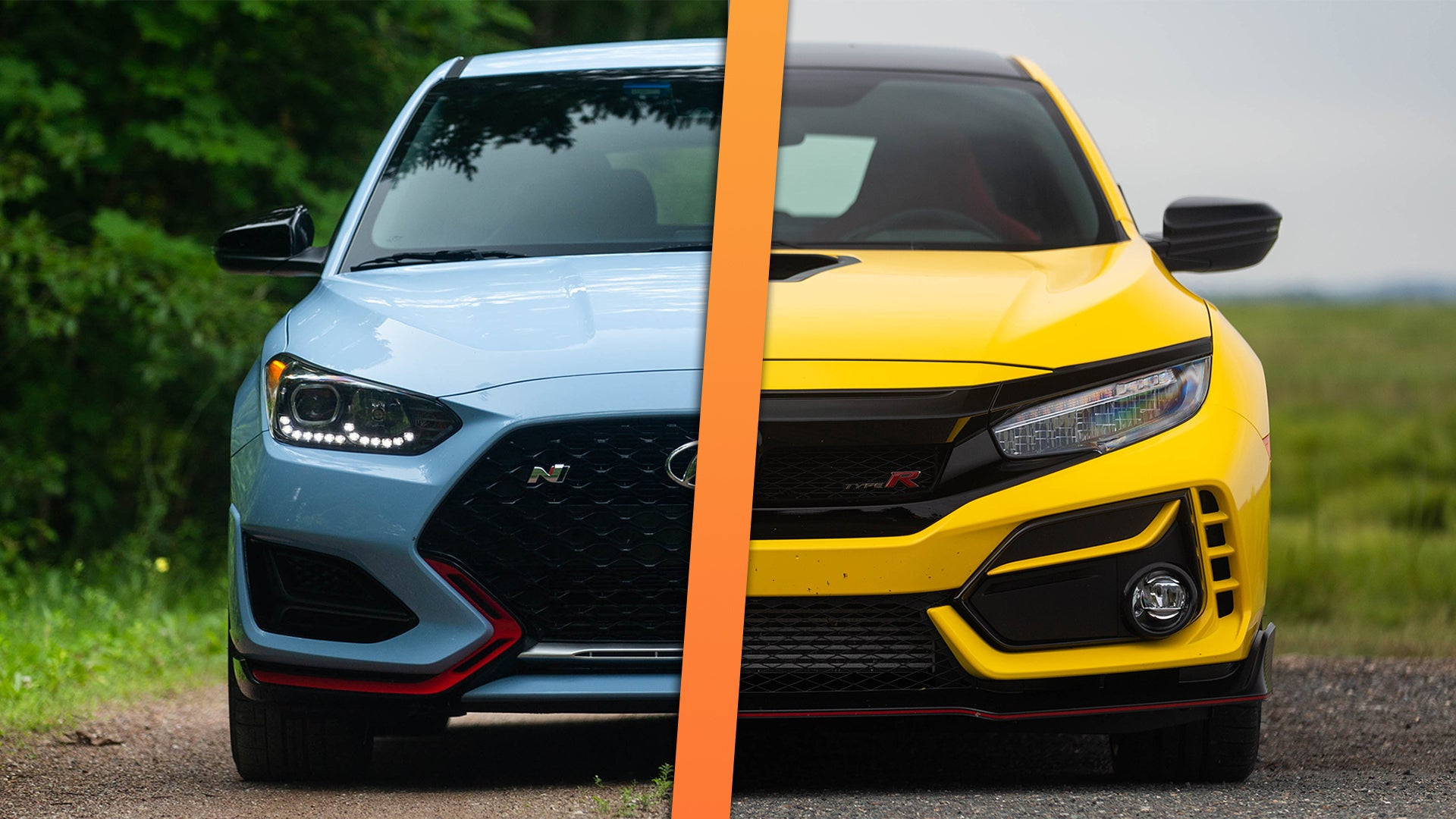 2021 Hyundai Veloster N vs. 2021 Honda Civic Type R Comparison Review: Finding the Hotter Hatch