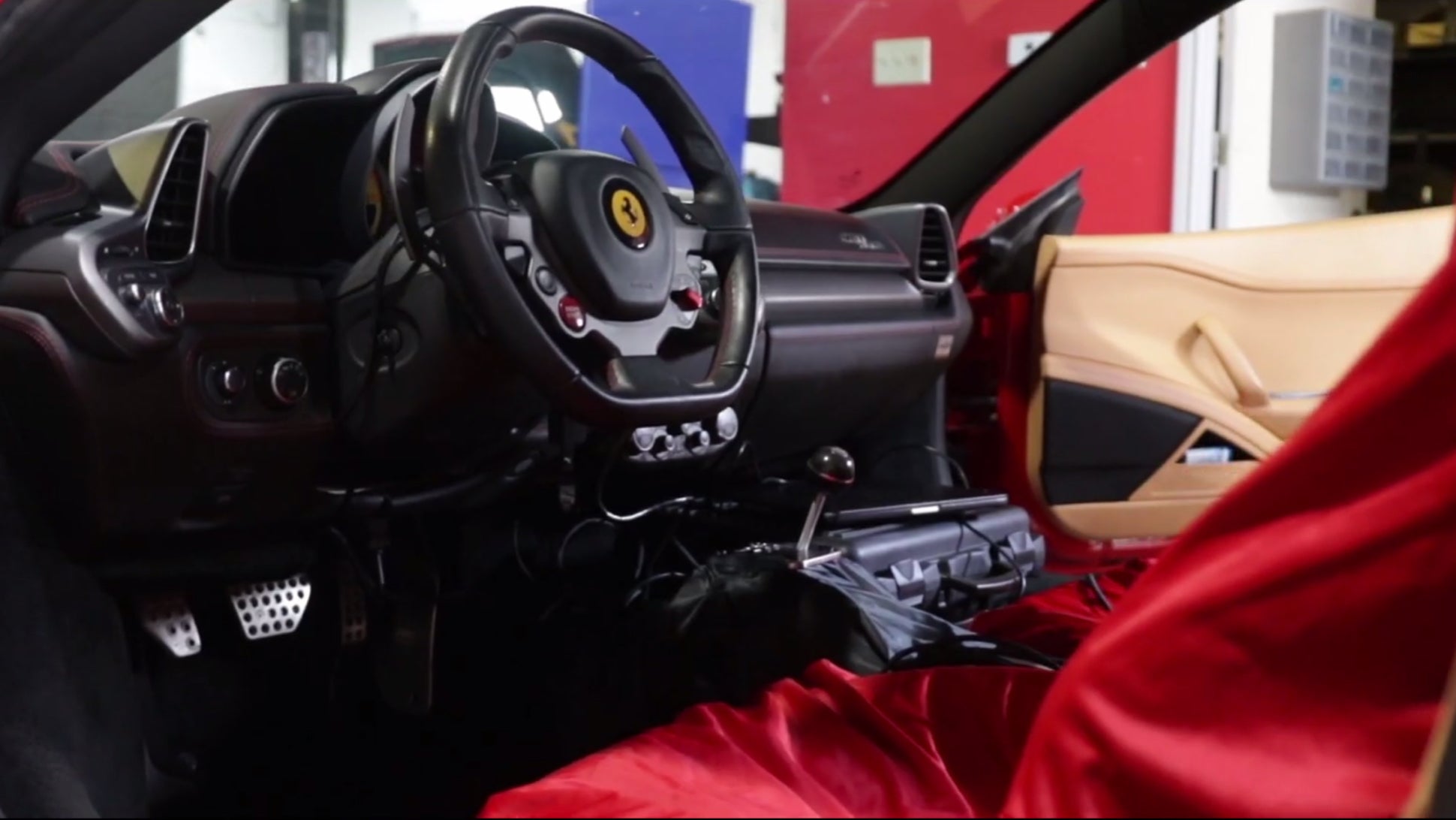 Think of the Children: Texas Shop Builds Ferrari 458 Italia With Six-Speed Gated Manual