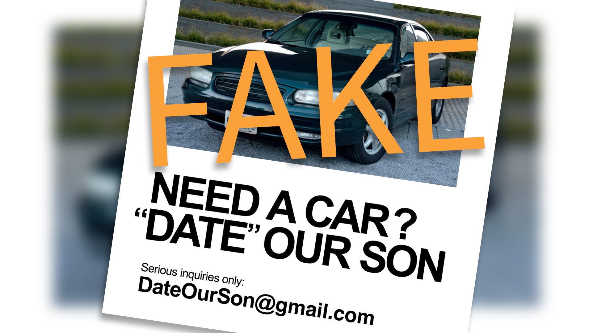 That Bizarre ‘Date Our Son’ Buick Regal Listing Is Really an Ad for a Movie