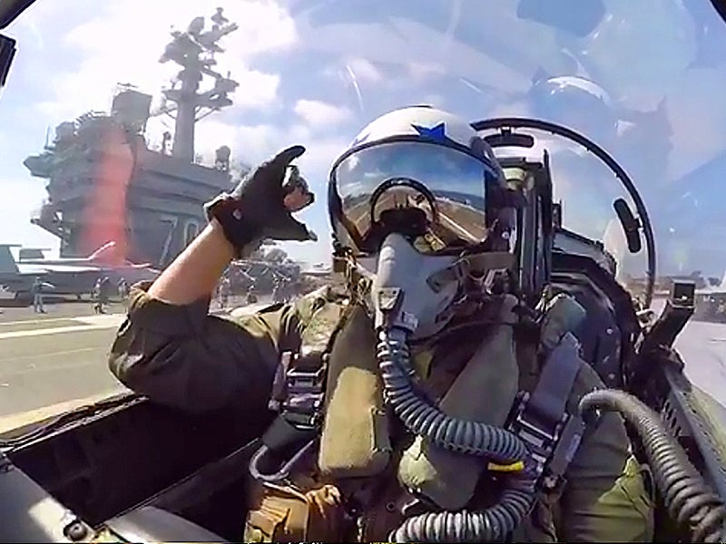 This F/A-18F Pilot Rattling Off His Launch Checklist Will Make You Want To Join The Navy