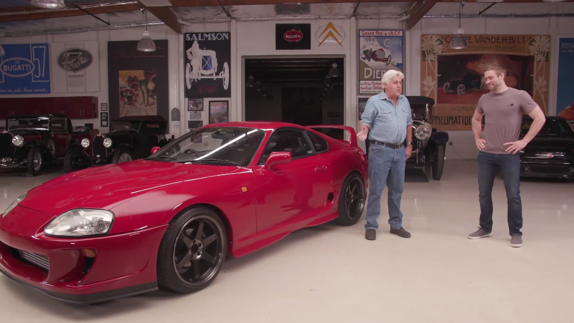 Jay Leno Interviews Paul Walker’s Brother Cody in a Toyota Supra