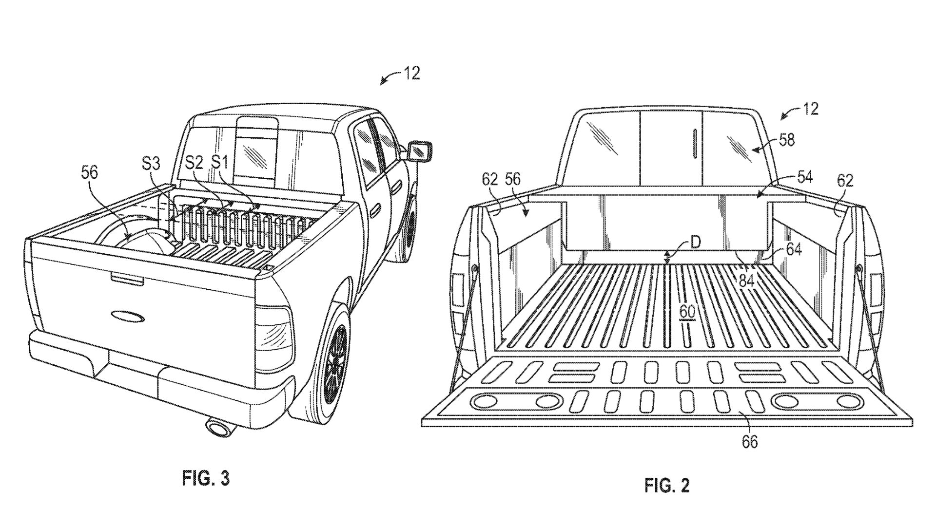Electric Ford F-150 Patent Drawings Show Swappable, Range-Extending Gas Generator Disguised as Toolbox
