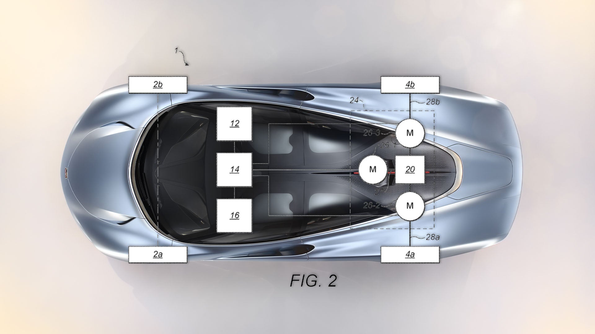 McLaren Patent Filing Reveals Advanced Triple-Motor Rear Axle for Electric Supercar
