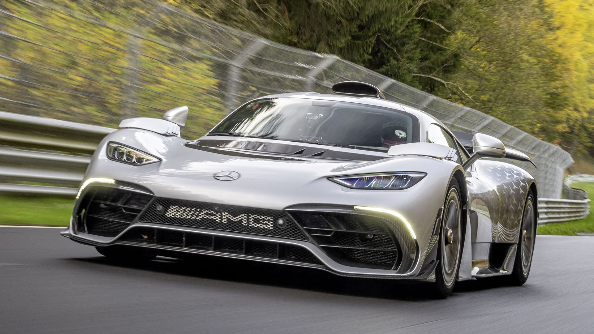 Mercedes-AMG One Hypercar Beats Porsche’s Nurburgring Lap Record by Nearly 8 Seconds