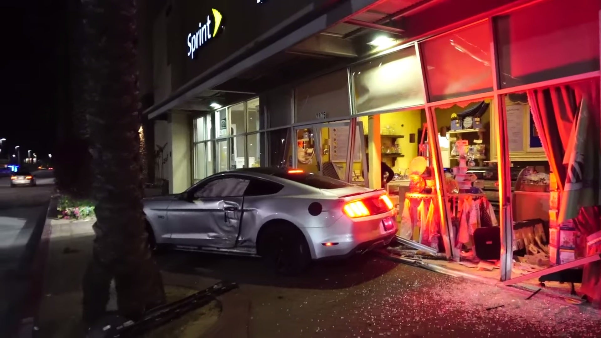 Mustang Owner Crashes Into Cake Shop, Gives Fake Phone Number, Leaves
