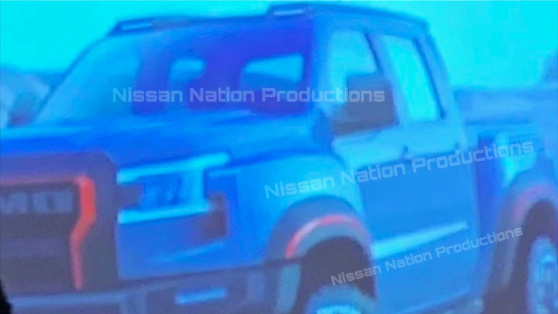 This Might Be the Next-Generation Nissan Frontier
