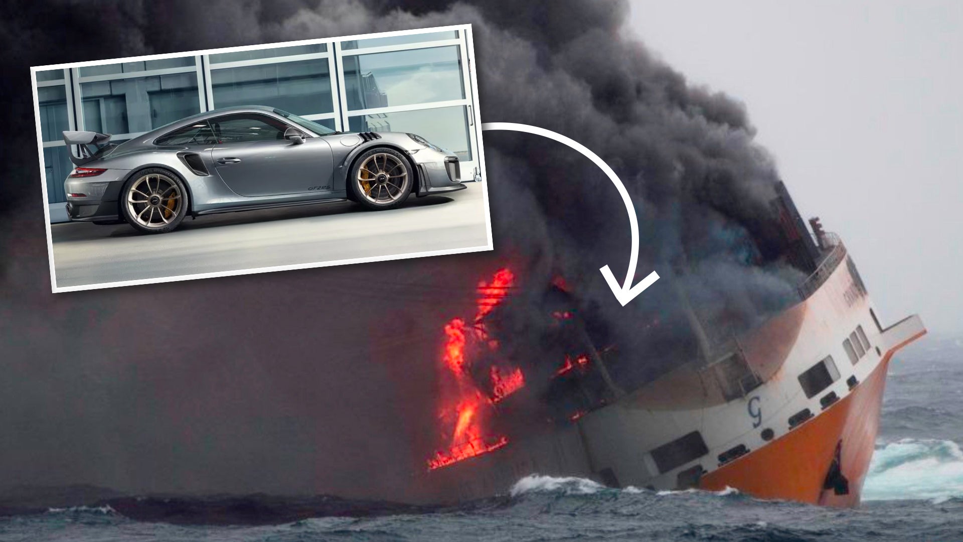 Porsche to Restart 911 GT2 RS Production After Cargo Ship Sinks With Cars On Board (UPDATE)