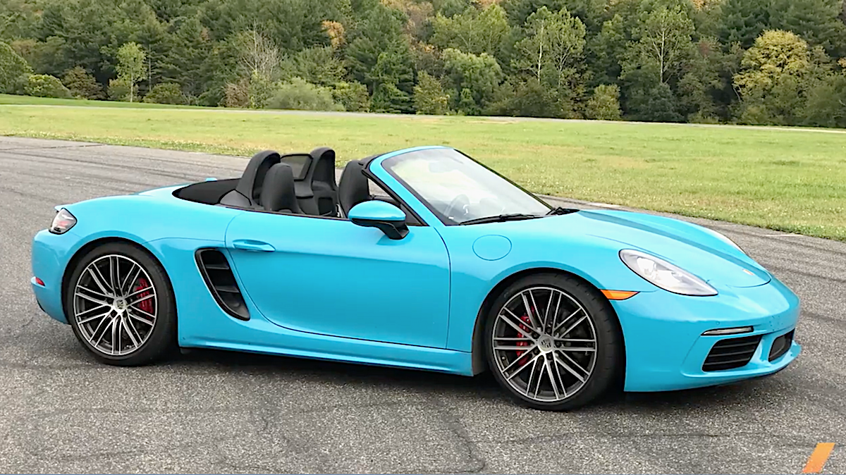 The Porsche 718 Boxster S, Driven at Lime Rock: Still the Same Where It Counts