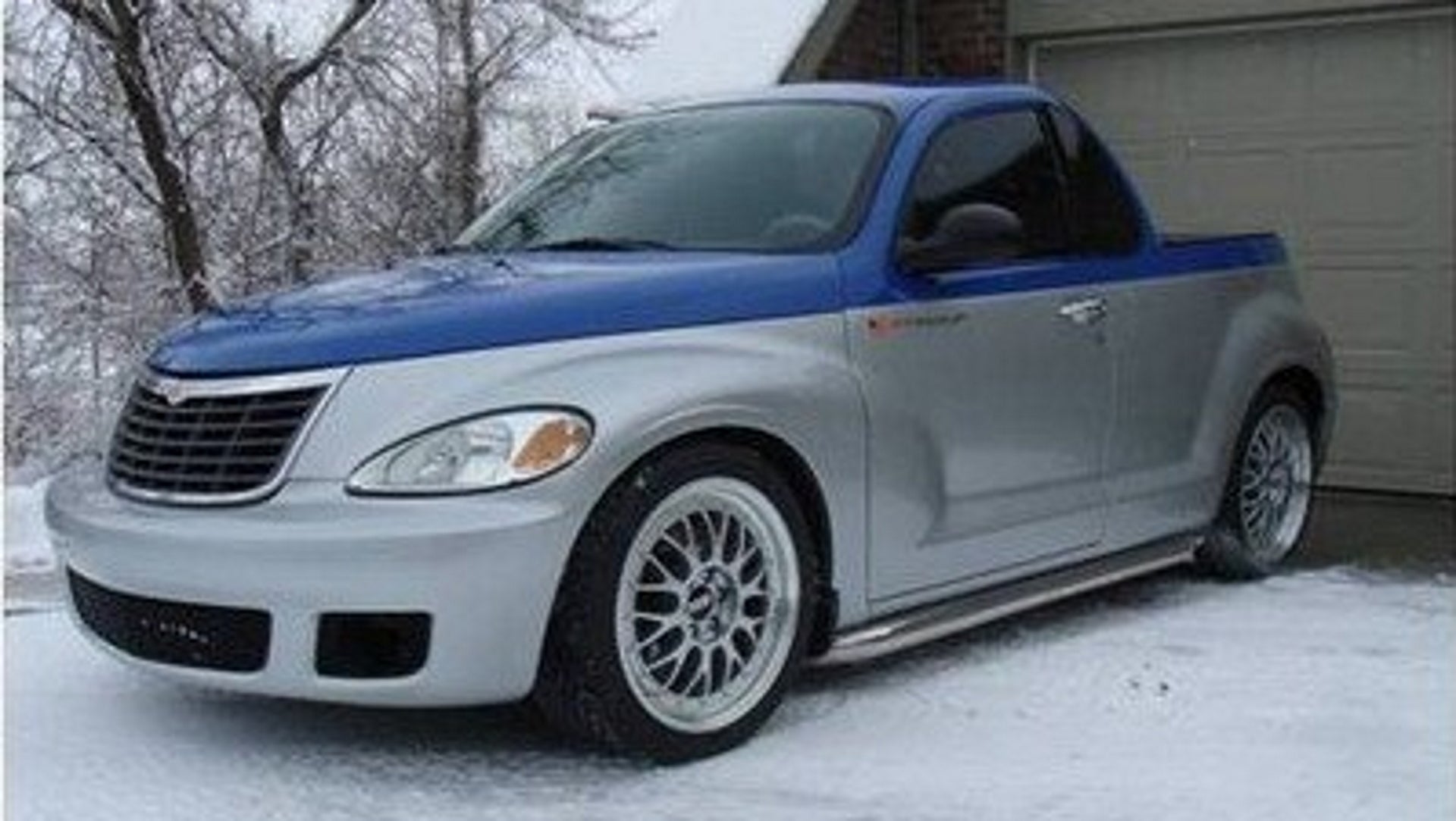Some Mastermind Swapped a Viper V-10 Into a Chrysler PT Cruiser