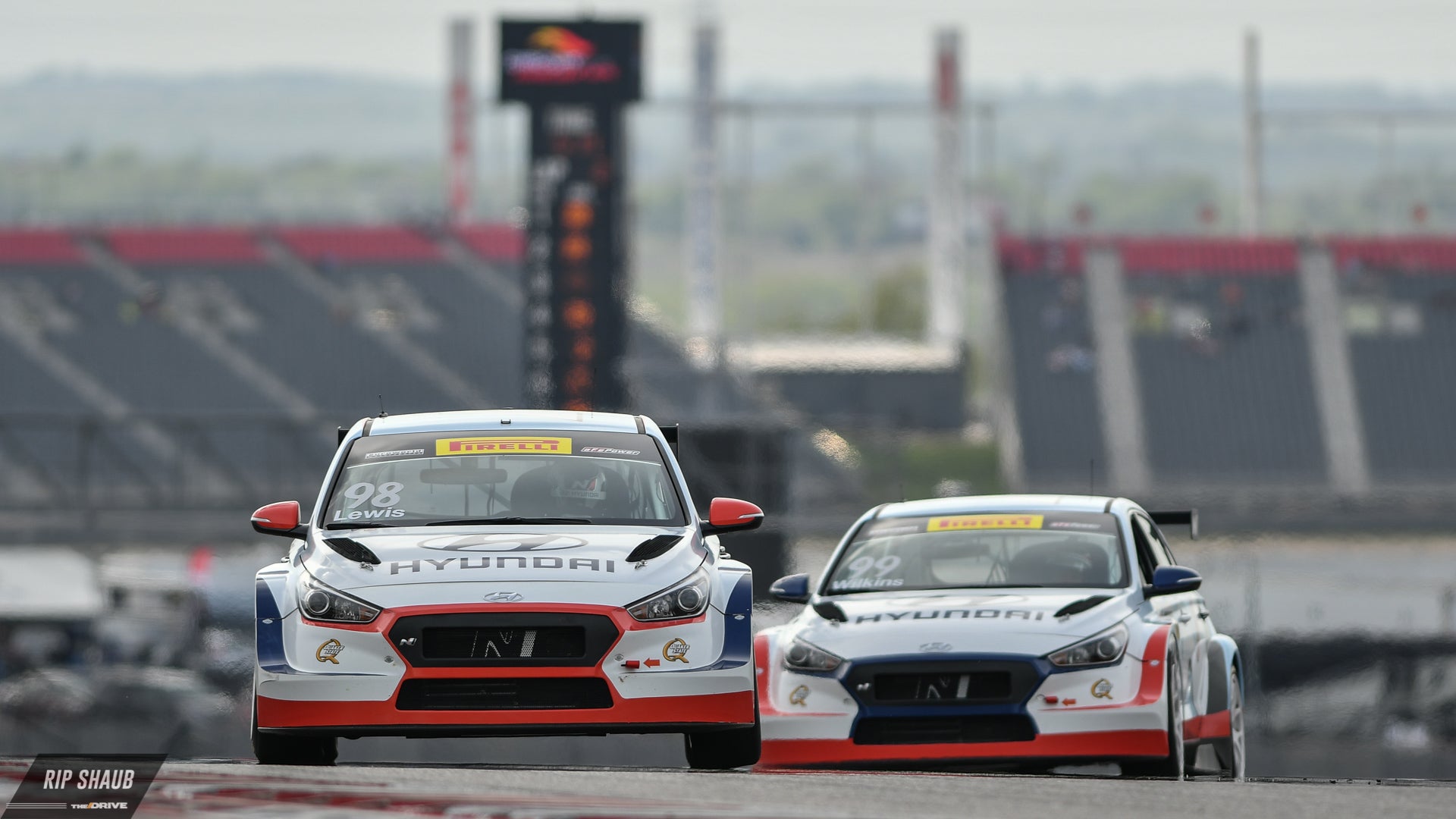 Hyundai Sweeps Pirelli World Challenge TCR Debut Weekend at COTA