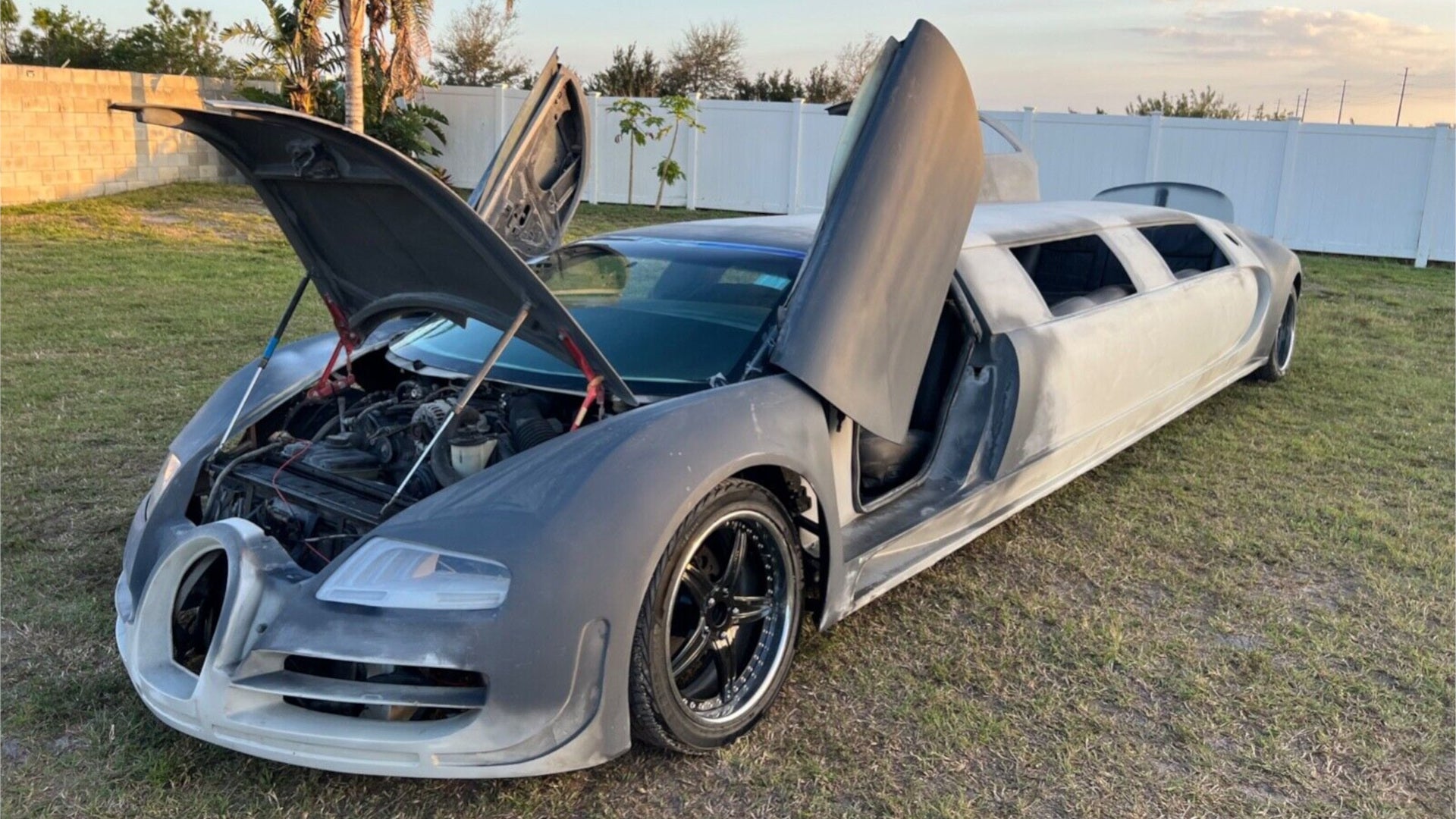 This Lincoln Turned Bugatti Limo Needs Your Love and Lots More Money