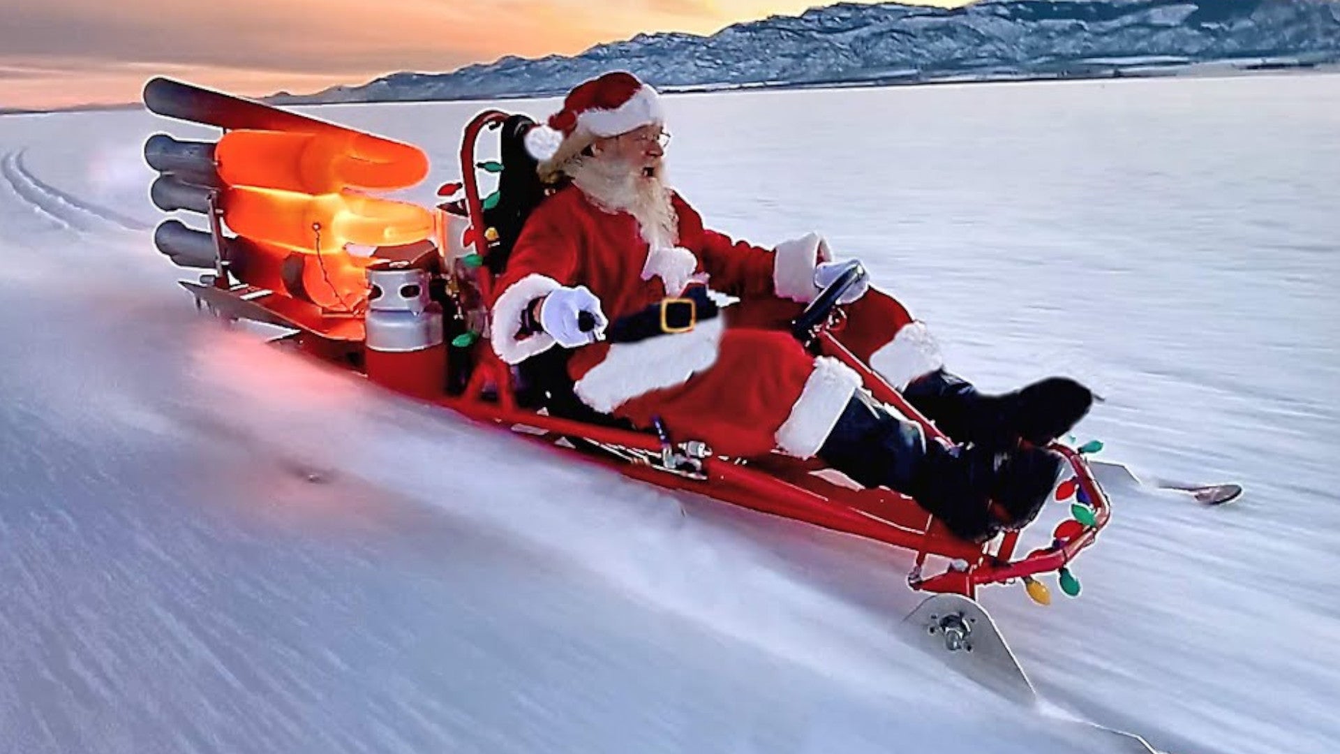 Santa’s New Jet-Propelled Sleigh Leaves Reindeer Unemployed