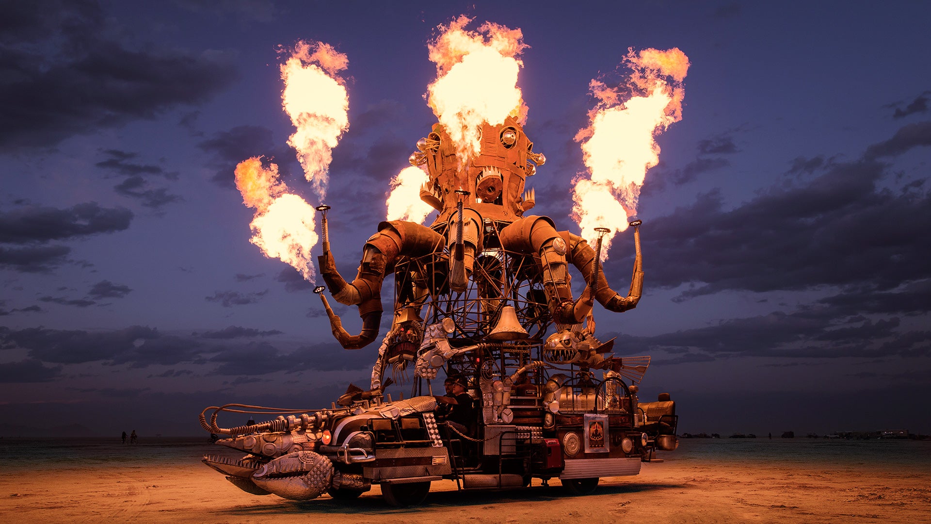 Smoky Burnouts: The Blazing Geniuses Who Build Burning Man’s Mutant Vehicles