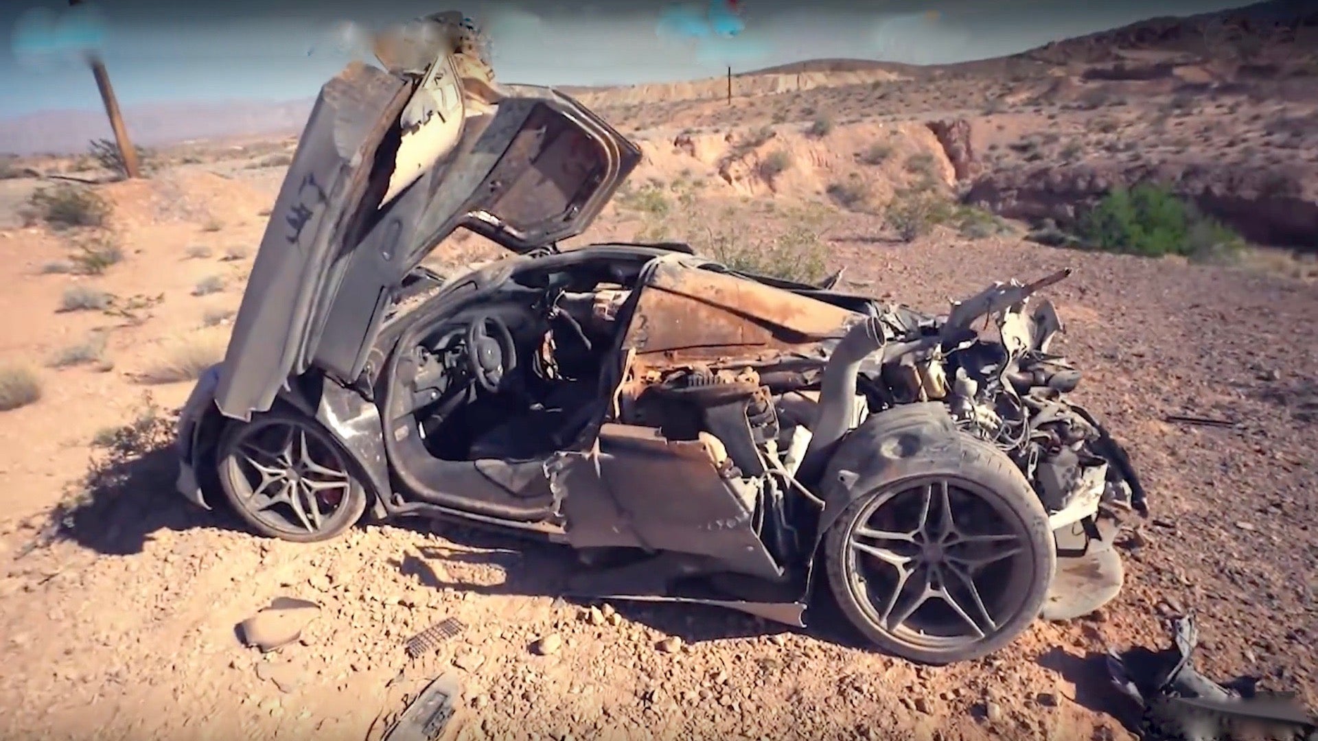 Lucky Road Rally Participants Survive Brutal, High-Speed Crash in a McLaren 720S