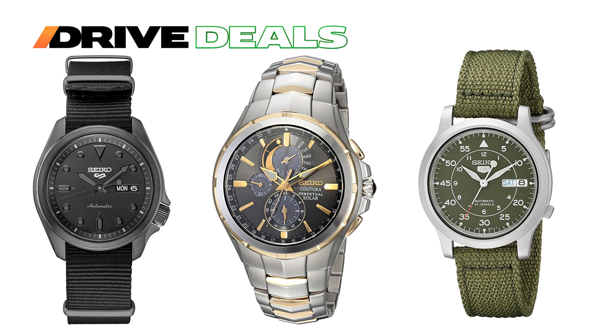 Check Out Amazon’s Hot Seiko Watch Deals