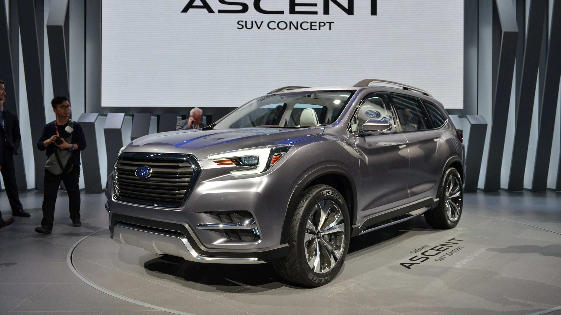 2018 Subaru Ascent SUV Revealed in New York