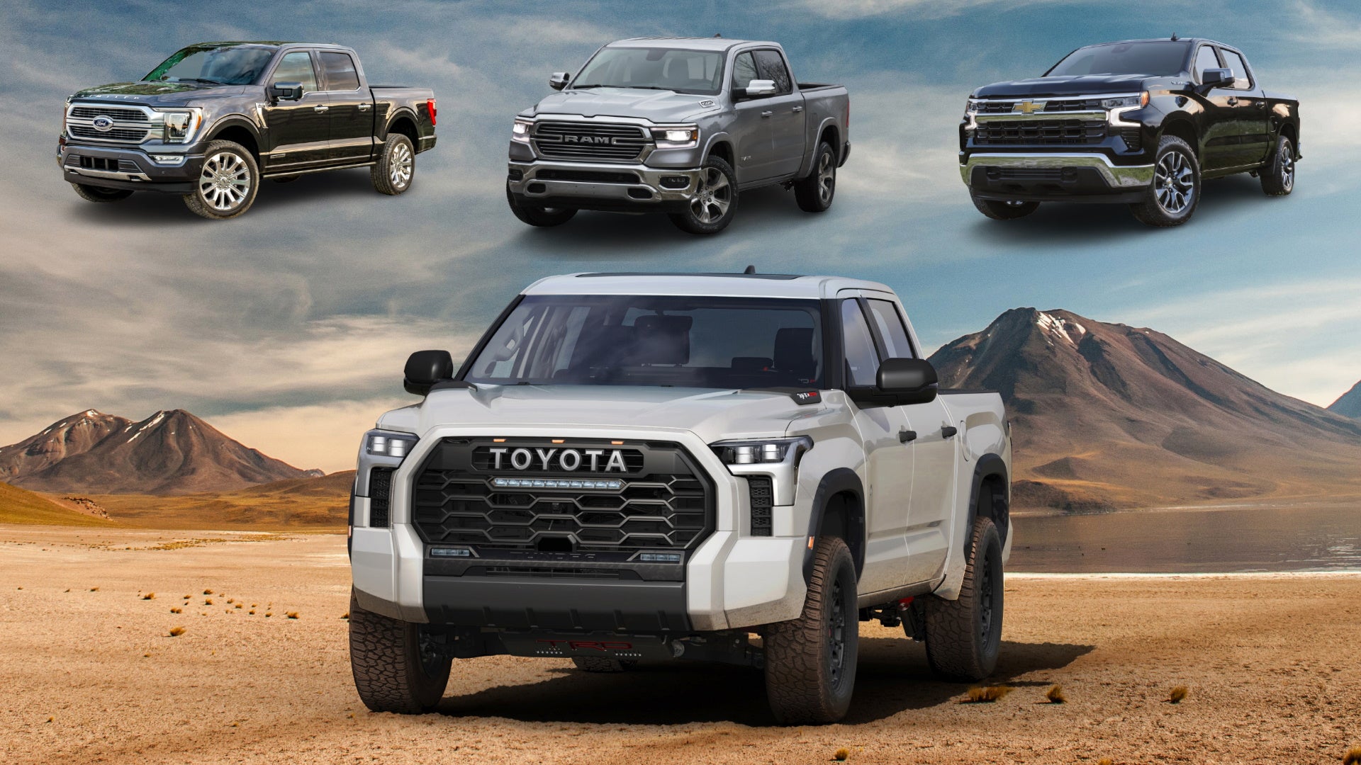 The 2022 Toyota Tundra Compared to the Ford F-150, Ram 1500, Chevy Silverado 1500