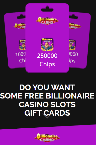 Billionaire Casino Free Chips