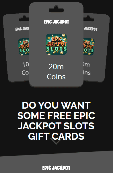 Epic Jackpot Slots Free Coins