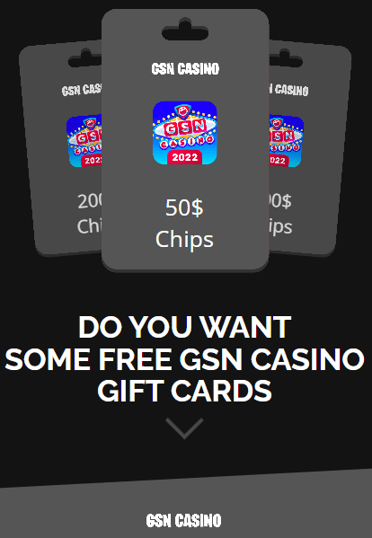 GSN Casino Free Tokens