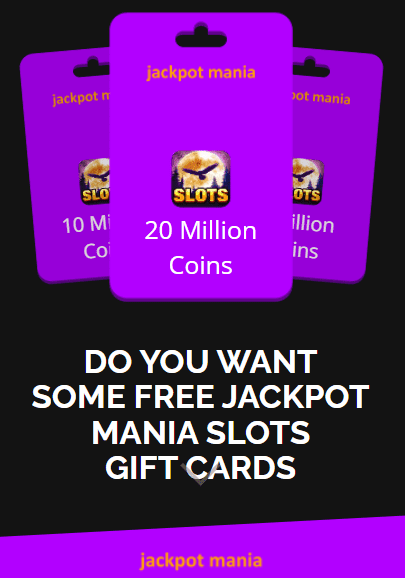 Jackpot Mania Free Coins