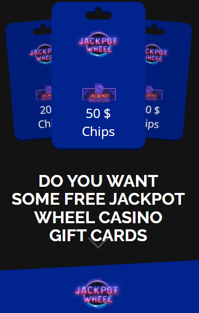 Jackpot Wheel Casino 100 Free Chip