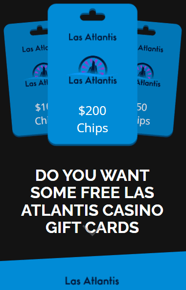 Las Atlantis Casino Free Chips