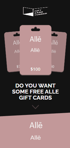 Alle gift card