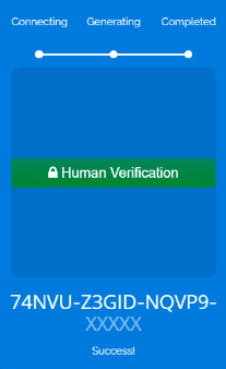 Battle Pass human verification