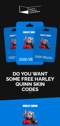 Harley Quinn Skin Codes