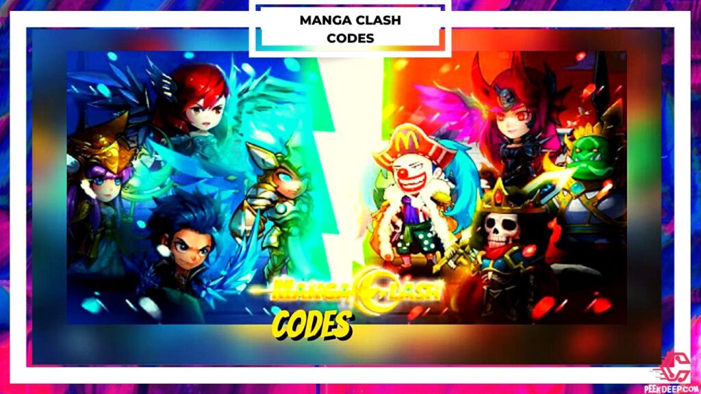 Manga Clash Codes 2022 List